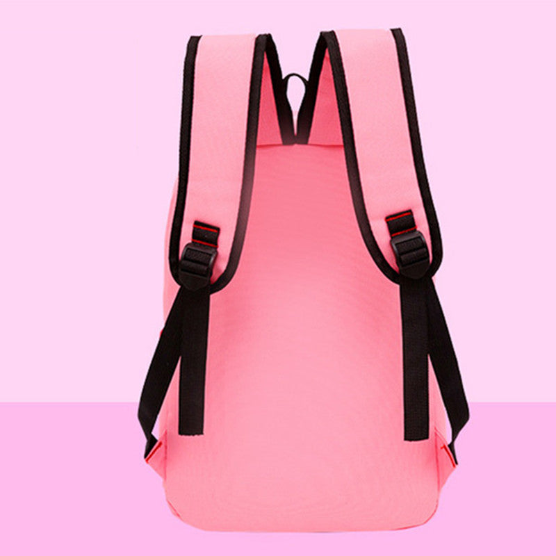 4-Piece Kids Canvas School Backpack Set for Boys & Girls – Children’s School Bags