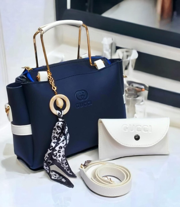 Elegant Women’s Handbag with Matching Small Pouch – Premium Quality & Stylish Design