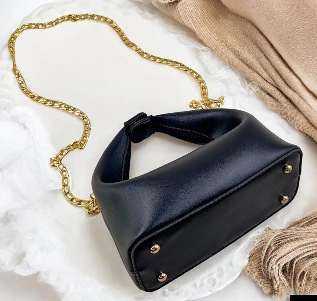 PU Leather Shoulder Bag for Women | Plain, Stylish Everyday Purse