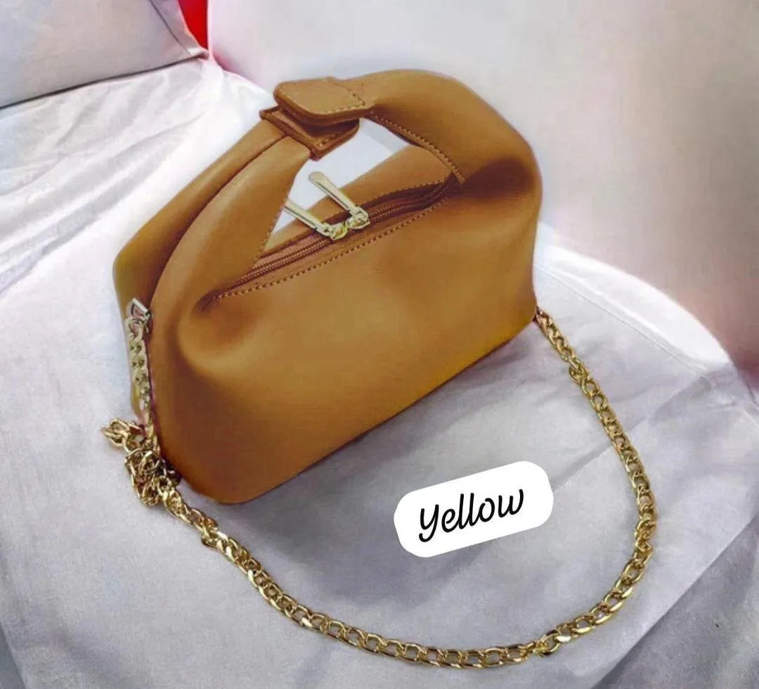 PU Leather Shoulder Bag for Women | Plain, Stylish Everyday Purse