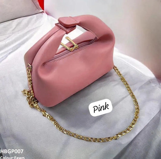 PU Leather Shoulder Bag for Women | Plain, Stylish Everyday Purse