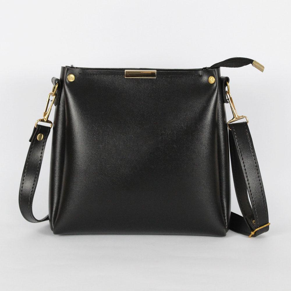 Girls Plain Rexine Handbag – Stylish Ladies Bag for Daily Use