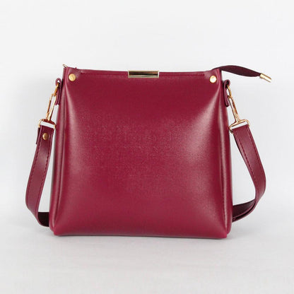 Girls Plain Rexine Handbag – Stylish Ladies Bag for Daily Use