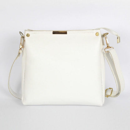 Girls Plain Rexine Handbag – Stylish Ladies Bag for Daily Use
