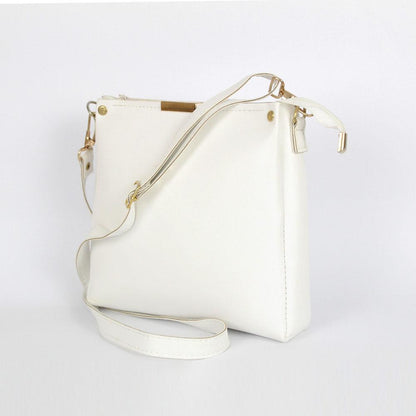 Girls Plain Rexine Handbag – Stylish Ladies Bag for Daily Use