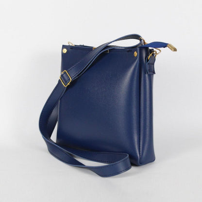 Girls Plain Rexine Handbag – Stylish Ladies Bag for Daily Use