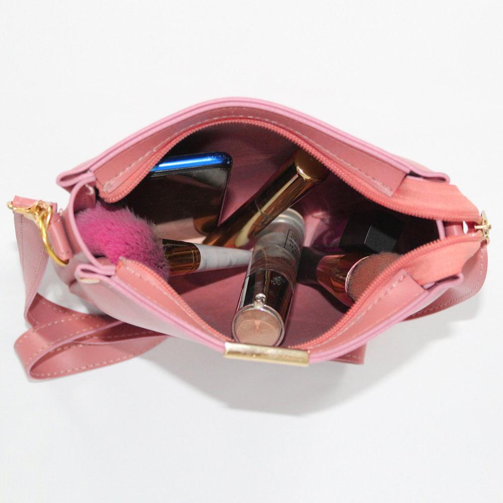 Girls Plain Rexine Handbag – Stylish Ladies Bag for Daily Use