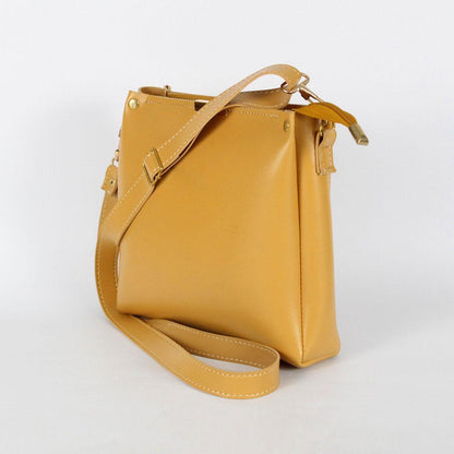 Girls Plain Rexine Handbag – Stylish Ladies Bag for Daily Use
