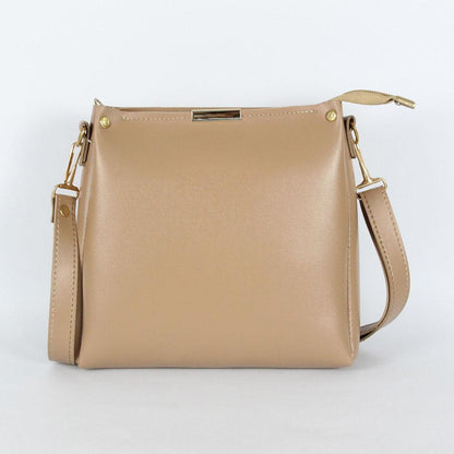 Girls Plain Rexine Handbag – Stylish Ladies Bag for Daily Use