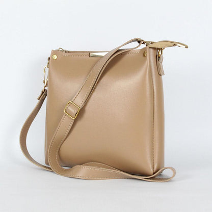 Girls Plain Rexine Handbag – Stylish Ladies Bag for Daily Use